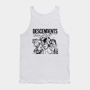 Vintage Tour Rock Music Band Tank Top